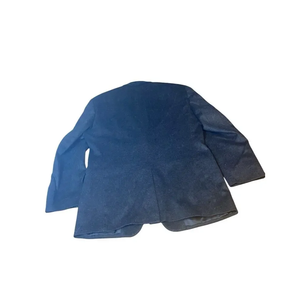 Jos A Bank Blazer Mens 42R Wool Black Suit Jacket Two Button EUC Pockets - Picture 4 of 14